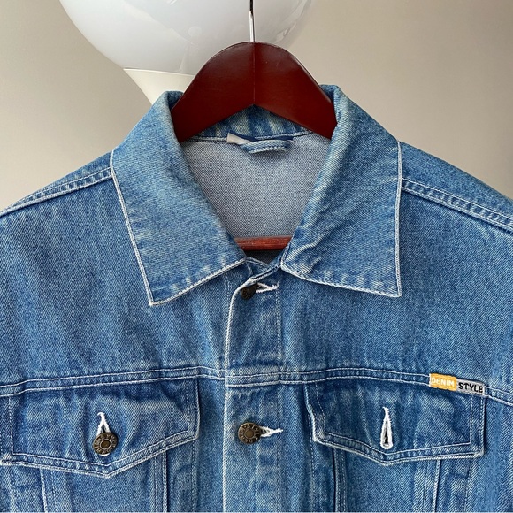 Levi’s Denim Jacket IMITATION Washed Blue Medium - Picture 2 of 5